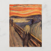 Carte Postale The Scream - Edvard Munch (Devant)