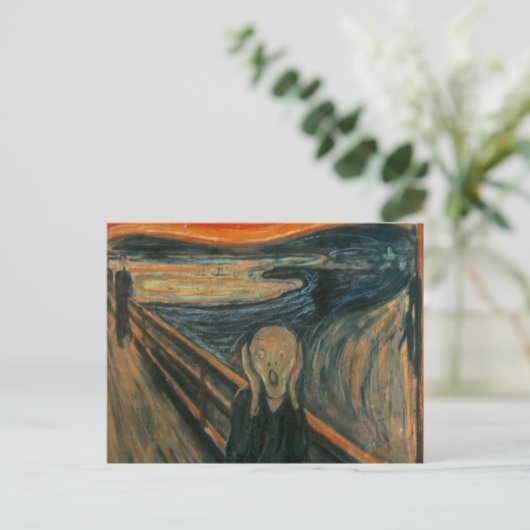 Carte Postale The Scream - Edvard Munch (Debout devant)