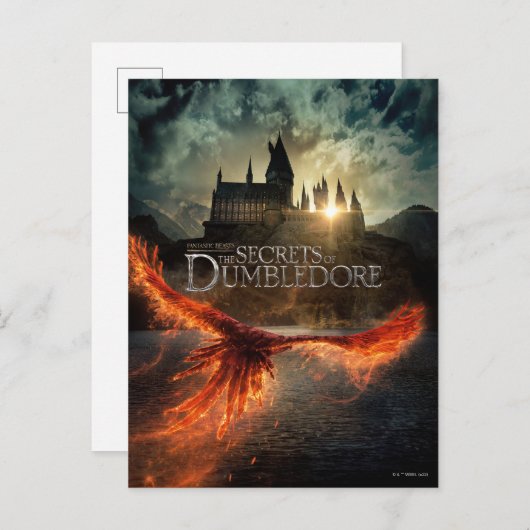 Carte Postale The Secrets of Dumbledore Theatrical Poster (Devant / Derrière)