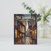 Carte Postale The Shambles Royaume-Uni (Debout devant)