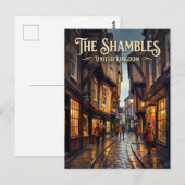Carte Postale The Shambles Royaume-Uni (Devant / Derrière)