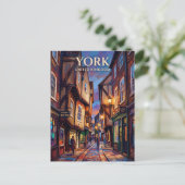 Carte Postale The Shambles Royaume-Uni (Debout devant)