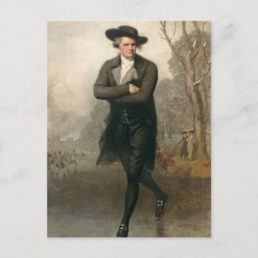 Carte Postale The Skater (Portrait de William Grant) (Devant)