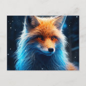 Carte postale The Sly Charm of the Lone Fox (Devant)