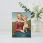 Carte Postale The Small Cowper Madonna by Raphael (Debout devant)