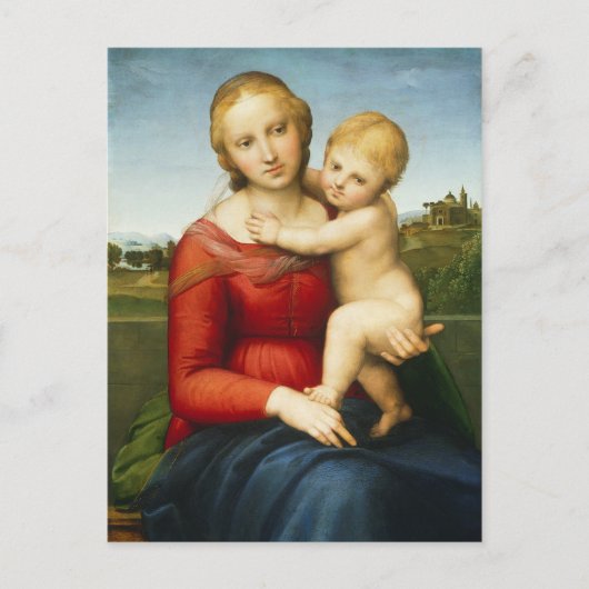 Carte Postale The Small Cowper Madonna, c.1505 (Devant)