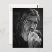 CARTE POSTALE THE SMOKING MAN (Devant / Derrière)