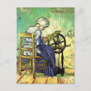 Carte Postale The Spinner by Vincent van Gogh