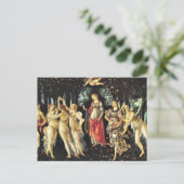 Carte Postale The Spring by Botticelli Postcard (Debout devant)
