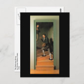 Carte Postale The Staircase Group, par Charles Willson Peale (Devant / Derrière)