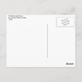 Carte Postale The Staircase Group, par Charles Willson Peale (Dos)