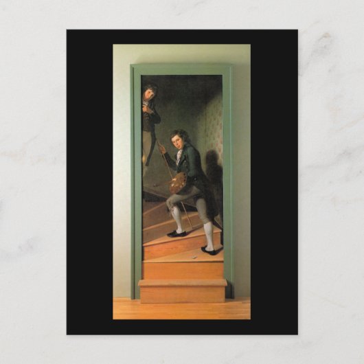 Carte Postale The Staircase Group, par Charles Willson Peale (Devant)