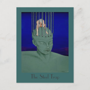 Carte postale "The Steel Trap" Surreal Imaginaire