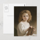 Carte Postale The Storybook - William Bouguereau (Devant / Derrière)