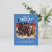 Carte Postale The Suicide Squad | Affiche de film de style rétro (Debout devant)