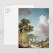 Carte Postale The Swing, c.1765 (Devant / Derrière)