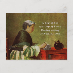 Carte Postale The Tea Drinker 1735