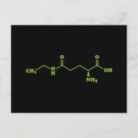 Thé Théanine Formule chimique moléculaire