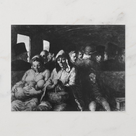 Carte Postale The Third Class Carriage, c.1862-64 (Devant)
