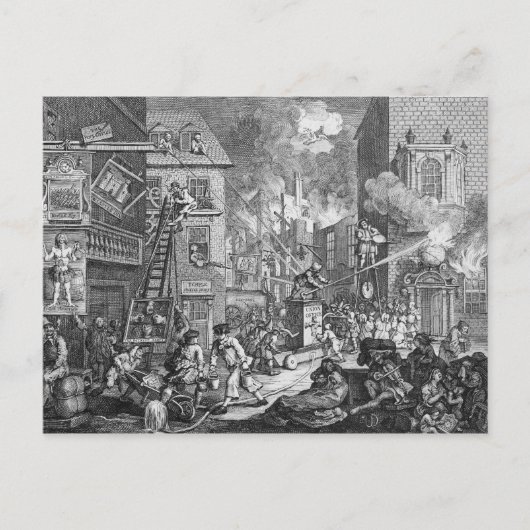 Carte Postale The Times, Plaque I, 1762 (Devant)