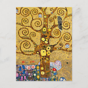 Carte Postale " The Tree of Life" , Gustav Klimt