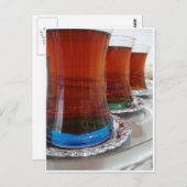 Carte Postale Thé turc (Devant / Derrière)