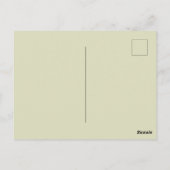 Carte Postale Thé vert Matcha, Tout est mieux avec matcha (Dos)