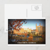 CARTE POSTALE THE VIEW FROM PHENIX CITY, ALABAMA (Devant / Derrière)