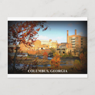 CARTE POSTALE THE VIEW FROM PHENIX CITY, ALABAMA