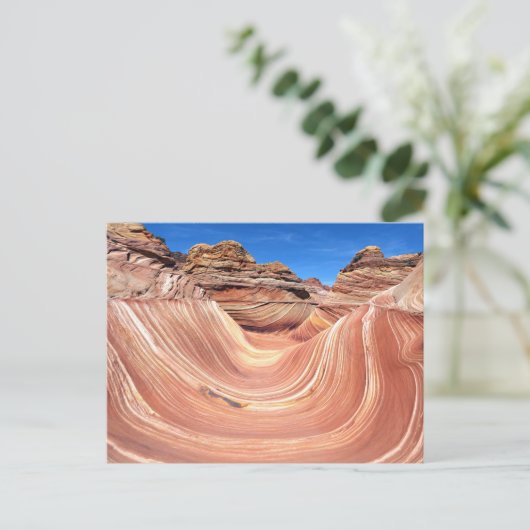 Carte Postale The Wave, Coyote Butte North, Vermillion Cliffs (Debout devant)
