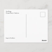 Carte Postale The Wedge, Newport Beach, Californie (Dos)