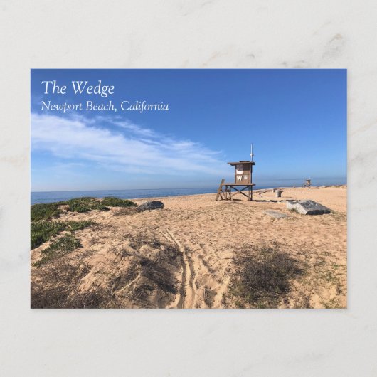 Carte Postale The Wedge, Newport Beach, Californie (Devant)