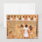 Carte Postale The Weighing Of The Heart Against Maat's Feather (Devant / Derrière)