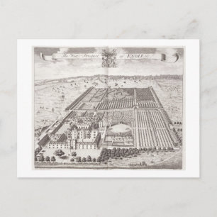 Carte Postale The West Prospect of Knole, from 'Thirty Six Diffe