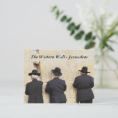 Carte Postale The Western Wall (Debout devant)
