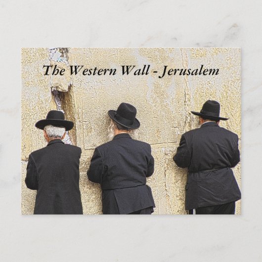 Carte Postale The Western Wall (Devant)