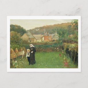 Carte Postale The Widow, 1895