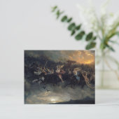 Carte Postale The Wild Hunt Of Odin By Peter Nicolai Arbo 1872 (Debout devant)