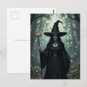 Carte Postale The witch in the forest (Devant / Derrière)