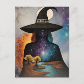 Carte Postale The Witch Protector of Nature (Devant)
