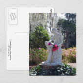 Carte Postale The Wood Nymph, Middleton Place, Caroline du Sud (Devant / Derrière)