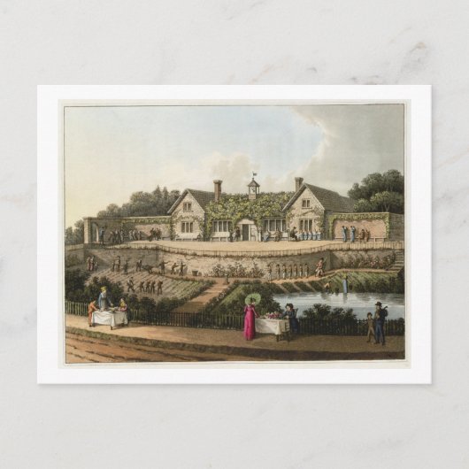 Carte Postale The Work House, from 'Fragment on the Theory and (Devant)