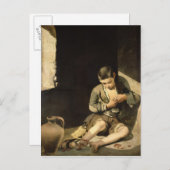 Carte Postale The Young Beggar, c.1650 (Devant / Derrière)