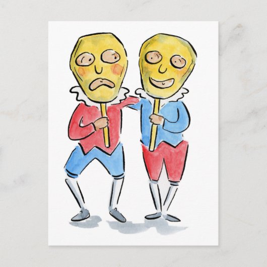 Carte Postale Théâtre (Devant)