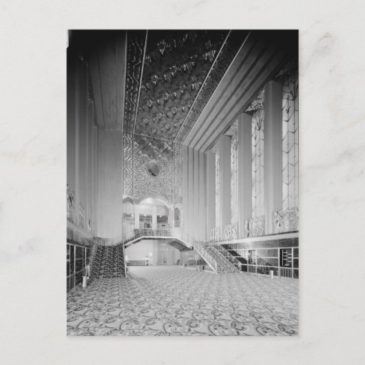 Carte Postale Théâtre Art Déco Paramount, Oakland, CA (Devant)