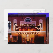 Carte Postale Théâtre biographique (Devant / Derrière)