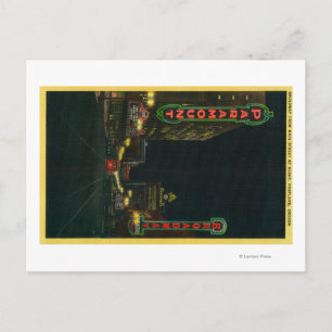 Carte Postale Théâtre Broadway à Portland sur Main Street