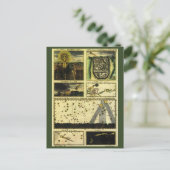 Carte Postale Théâtre Cometicum Comets par Stanislaw Lubieniecki (Debout devant)