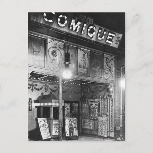 Carte Postale Théâtre comique (Devant)