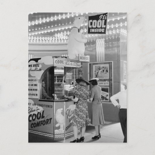 Carte Postale Théâtre cool, 1940 (Devant)